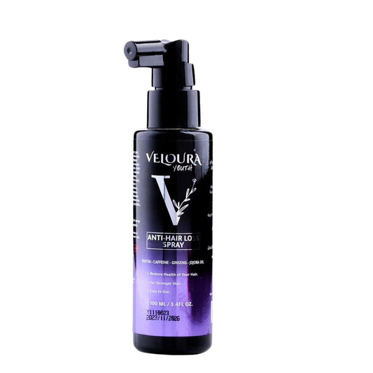 Veloura®️ AntiHairLoss Spray 100ML- سبراي لعلاج تساقط الشعر